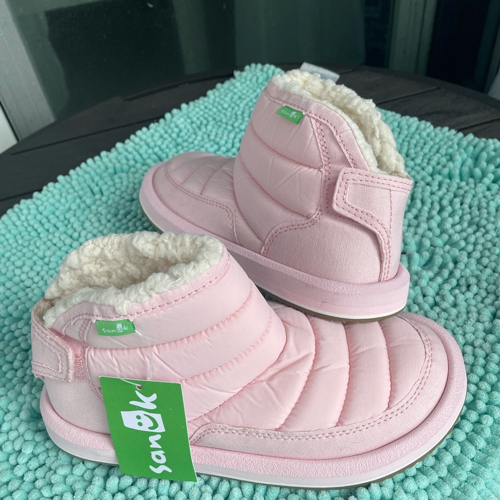 Sanuk girls booties size 3 - Picture 8 of 15